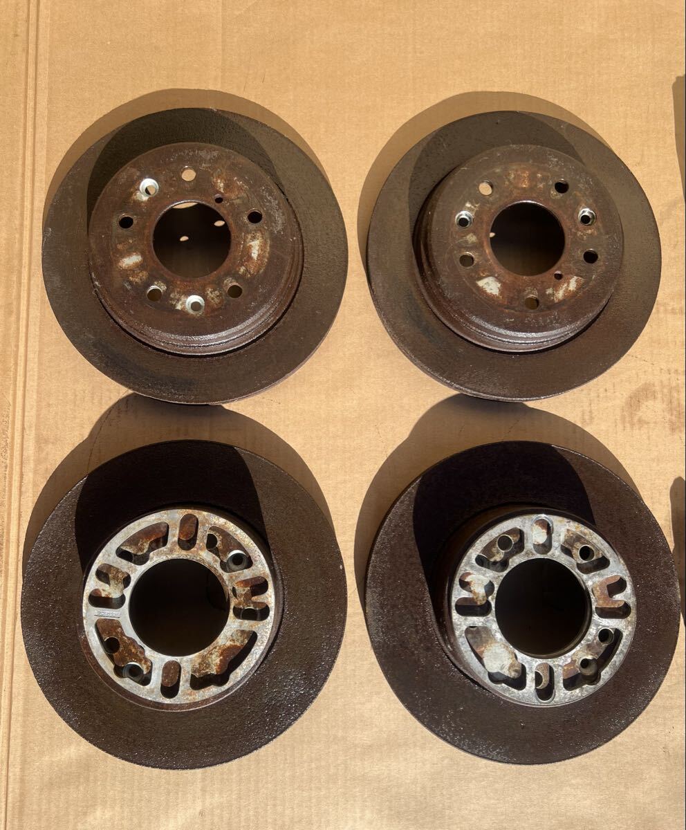 マツダ MAZDA ★ RX-7 E-FC3S RX7 FC3S 純正 後期 サバンナ ターボ フロント リア キャリパー ローター セット (2)_画像5