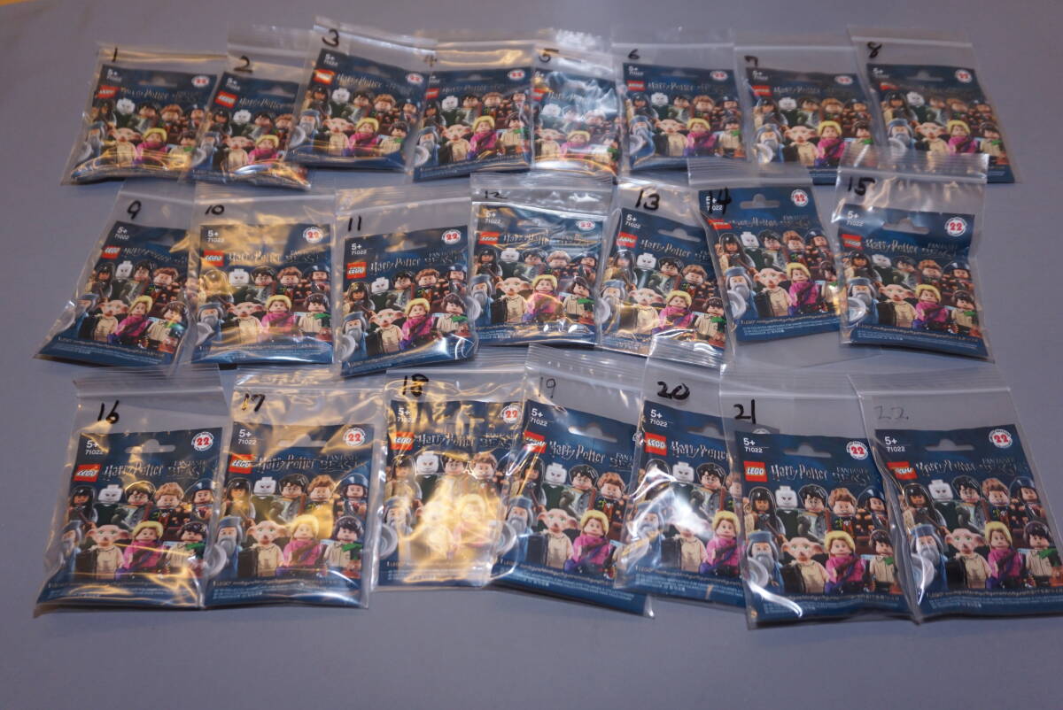 * Lego LEGO 71022 мини фигурка [ Harry *pota-]&[ вентилятор ta палочка * Be -тактный ] полный comp 22 шт *