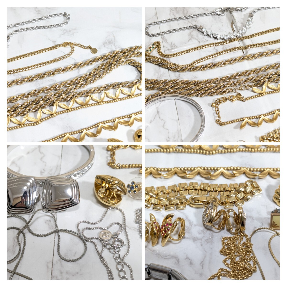 GIVENCHY ジバンシー ニナリッチ MONET モネ バルマン クレージュ エテ 等 ブランド ネックレス ブレスレット アクセサリー イヤリング1円_画像5