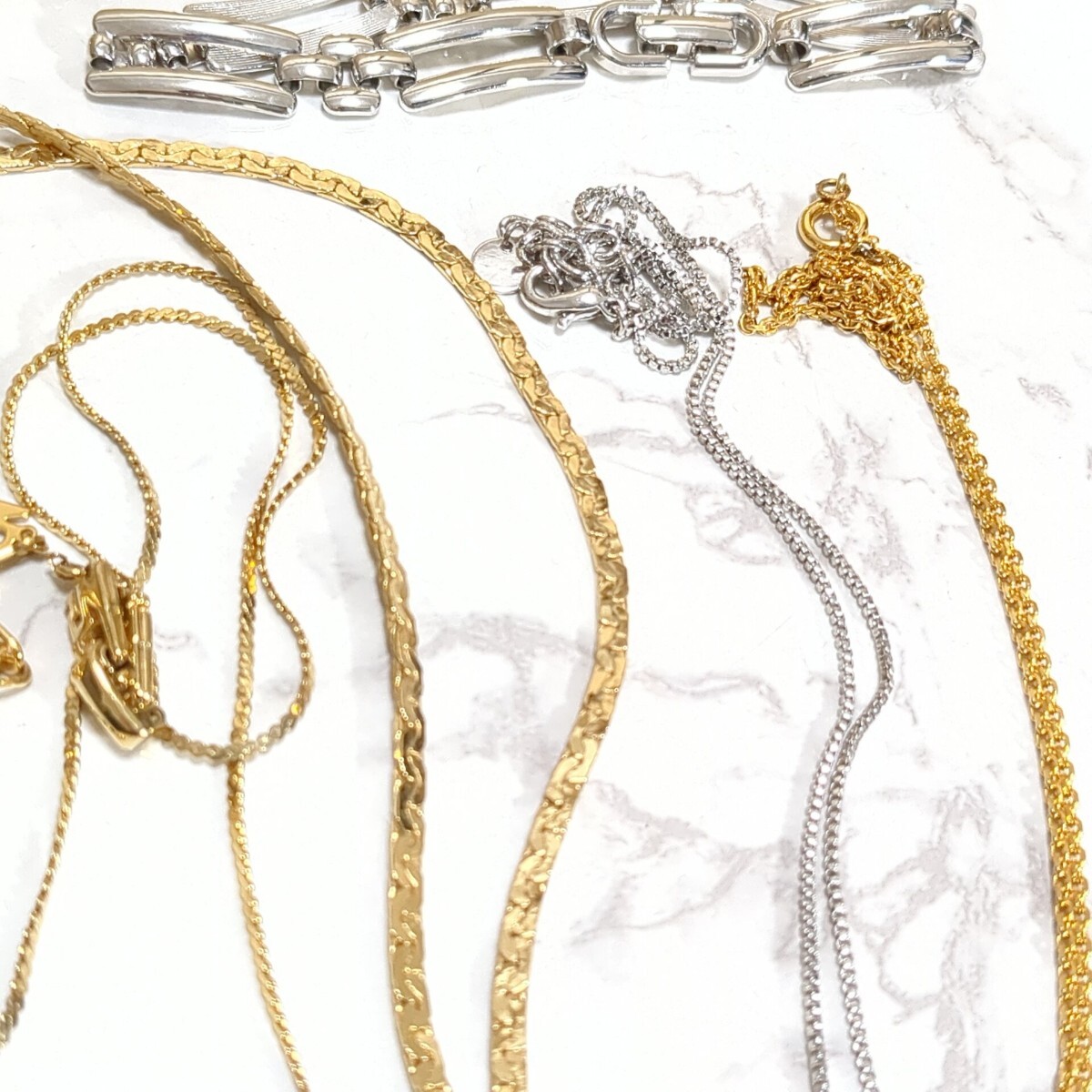 ジバンシー GIVENCHY モネ MONET クレージュ ネックレス イヤリング ブレスレット ゴールド アクセサリー まとめ 1円 良品_画像5