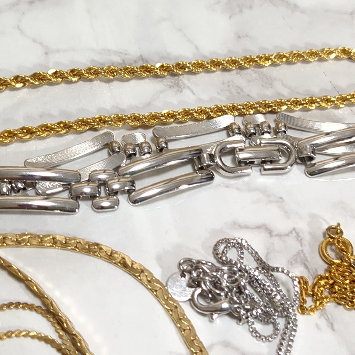 ジバンシー GIVENCHY モネ MONET クレージュ ネックレス イヤリング ブレスレット ゴールド アクセサリー まとめ 1円 良品_画像8