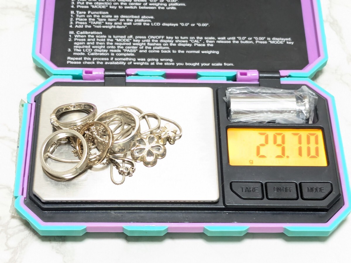 29g silver серебряный 925 печать и т.п. серебряный товар Folli Follie 4*C Kiss the kiss Мали te franc sowa Jill bo- колье кольцо 1 иен суммировать 