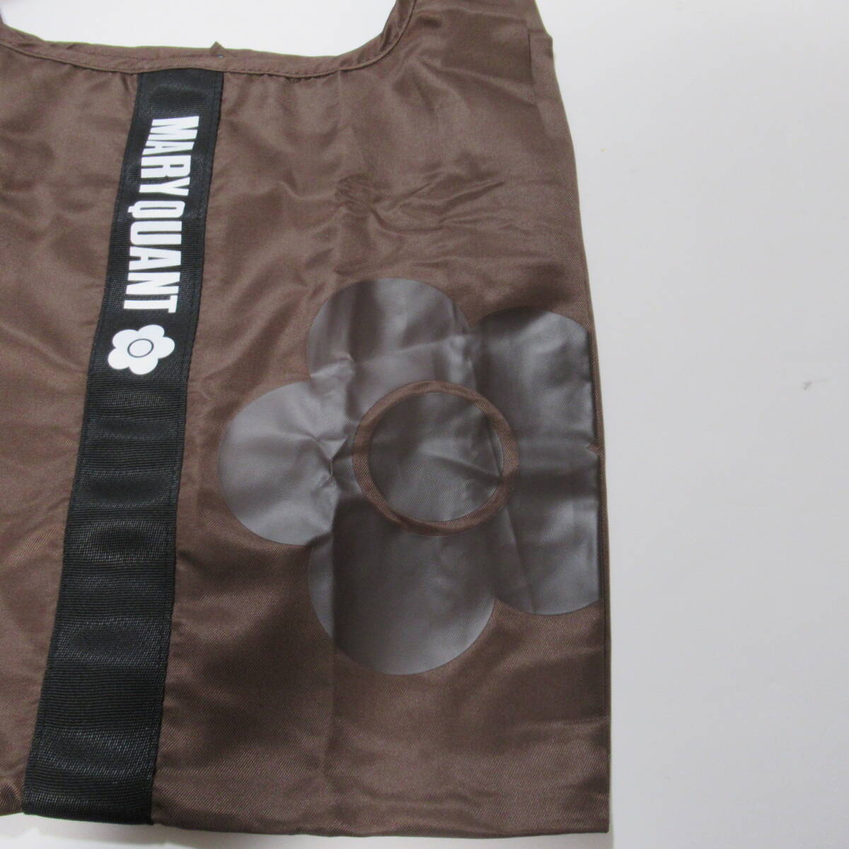 ■■202511即決■ MARY QUANT マリークヮント新品ブラウン 3WAYエコバッグ ケース付き_画像7