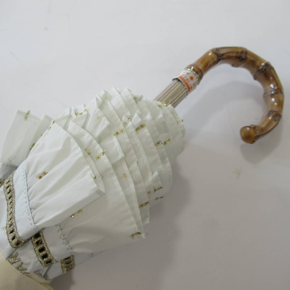 ■■202511S即決■ ジルスチュアート未使用 晴雨兼用傘 日傘 /折りたたみ 折り畳み傘 / 遮光 遮蔽 遮熱 No.1_画像3