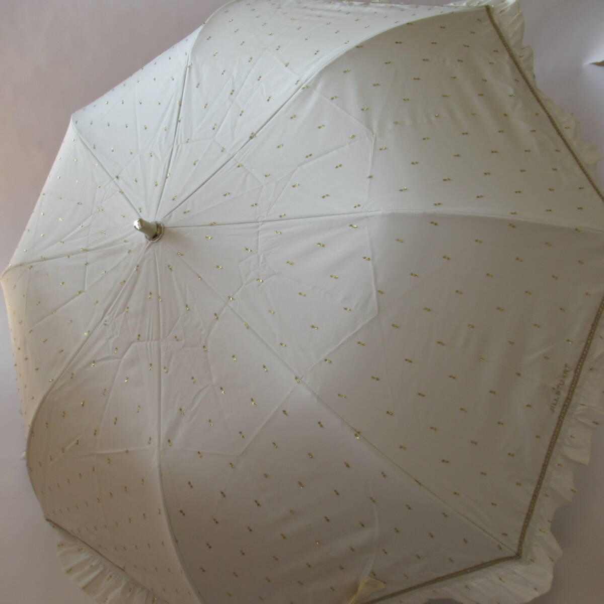 ■■202511S即決■ ジルスチュアート新品 晴雨兼用傘 日傘 /折りたたみ 折り畳み傘 / 遮光 遮蔽 遮熱 No.3_画像4