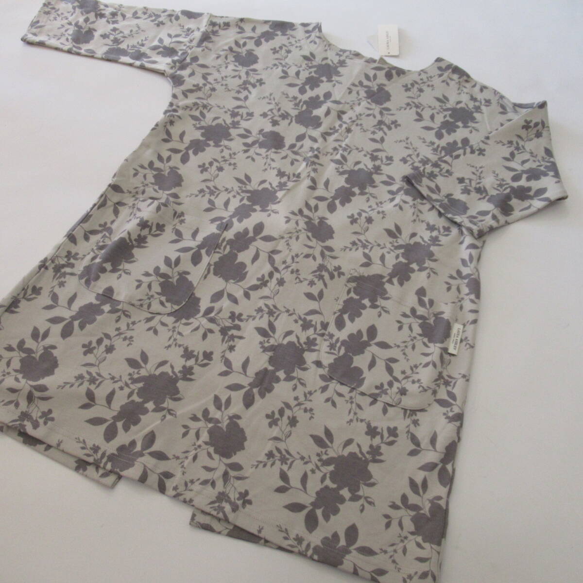 ■■202511即決■ LAURA ASHLEY ローラアシュレイ新品 七分袖割烹着 No.2　_画像1