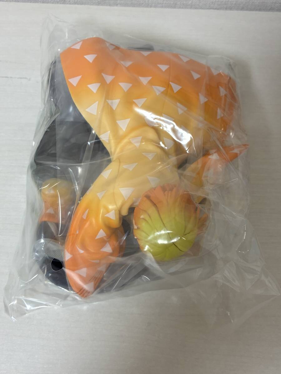 ◆我妻善逸★鬼滅の刃 スーパープレミアムフィギュア SPM 外箱開封 中袋未開封_画像3