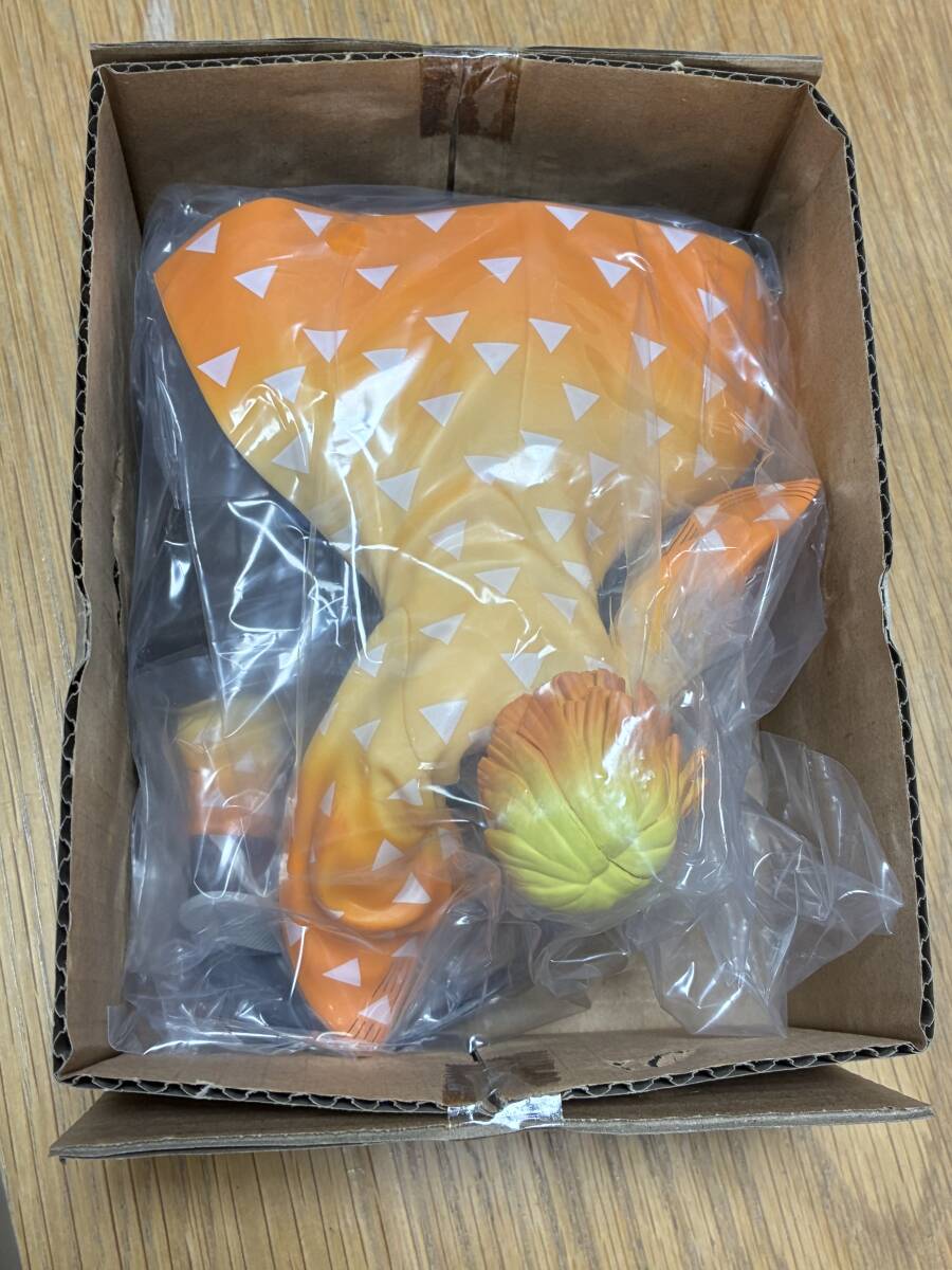 ◆我妻善逸★鬼滅の刃 スーパープレミアムフィギュア SPM 外箱開封 中袋未開封_画像6