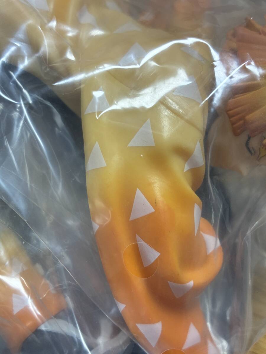 ◆我妻善逸★鬼滅の刃 スーパープレミアムフィギュア SPM 外箱開封 中袋未開封_画像5