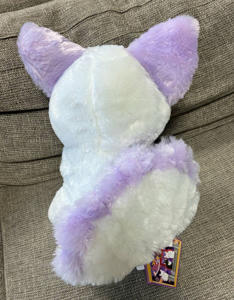 ◆くずきり★ちょコンと九尾さま狛狐 ウルトラBIG ぬいぐるみ_画像2