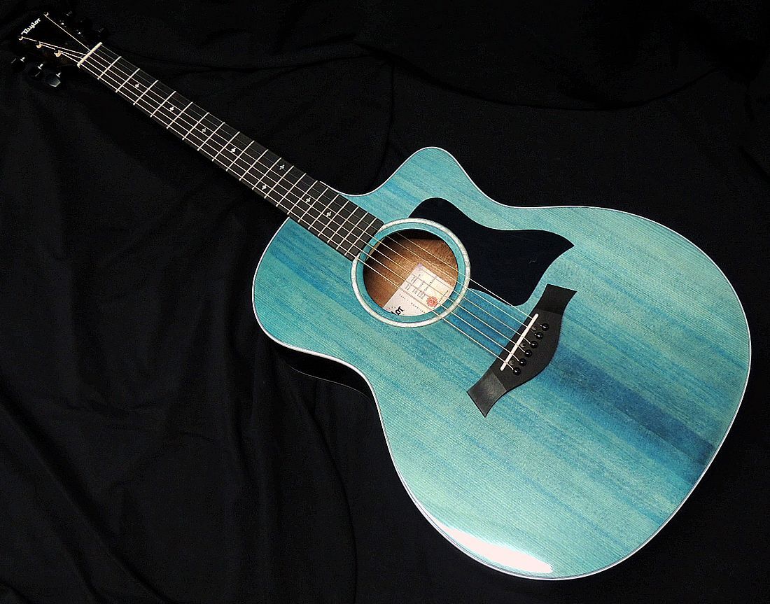 Taylor 214ce Plus Special Edition, Trans Blue テイラー エレクトリック アコースティックギター エレアコ トランス ブルー グロス_画像1