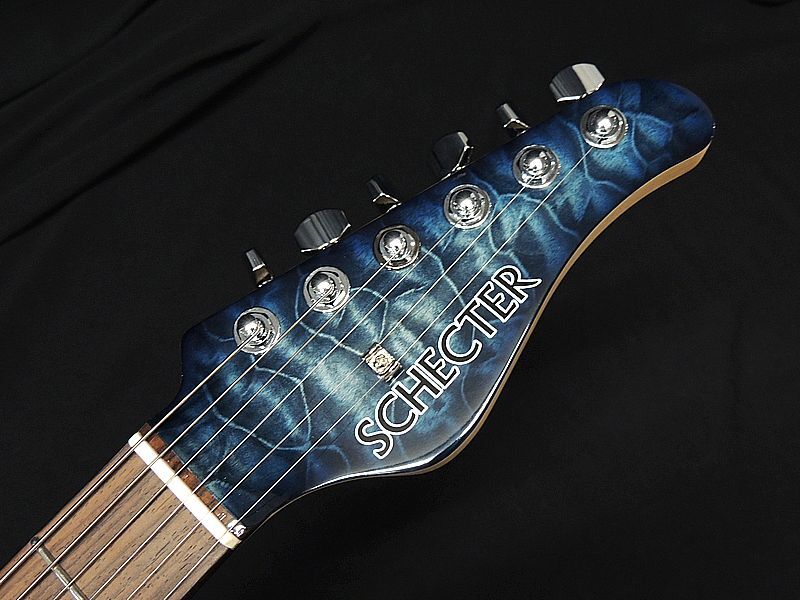 SCHECTER SD-DX-24-AS-VTR BKNTS R Black Natural Sunburst シェクター エレキギター アッシュバック アウトレット_画像5