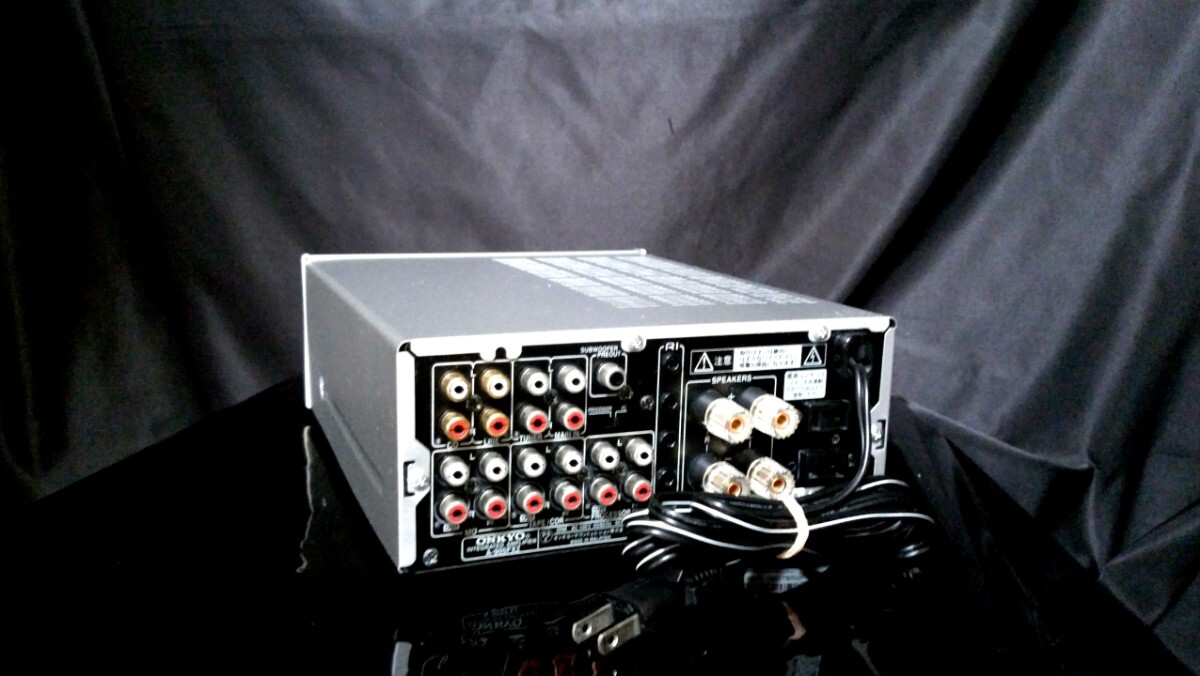 ■即決■　ONKYO A-905FX2 オンキヨー高音質 プリメインアンプ♪除菌清掃品♪専用リモコン付属_画像6