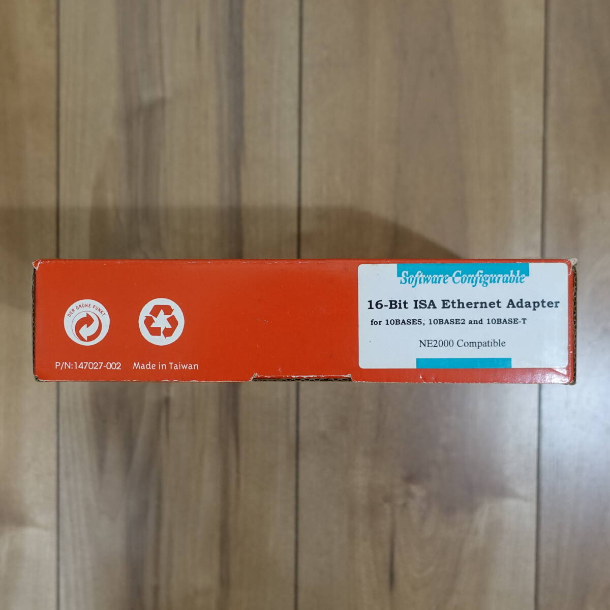 16-Bit ISA Ethernet Adapter LANカードなし T型コネクタあり 10BASE2_画像5