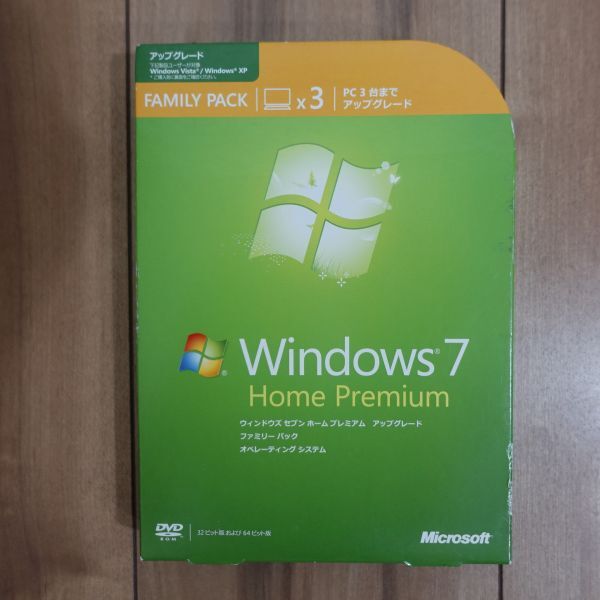 Microsoft Windows 7 Home Premium x64 x86 PC3 шт. до упаковка версия обычный товар версия