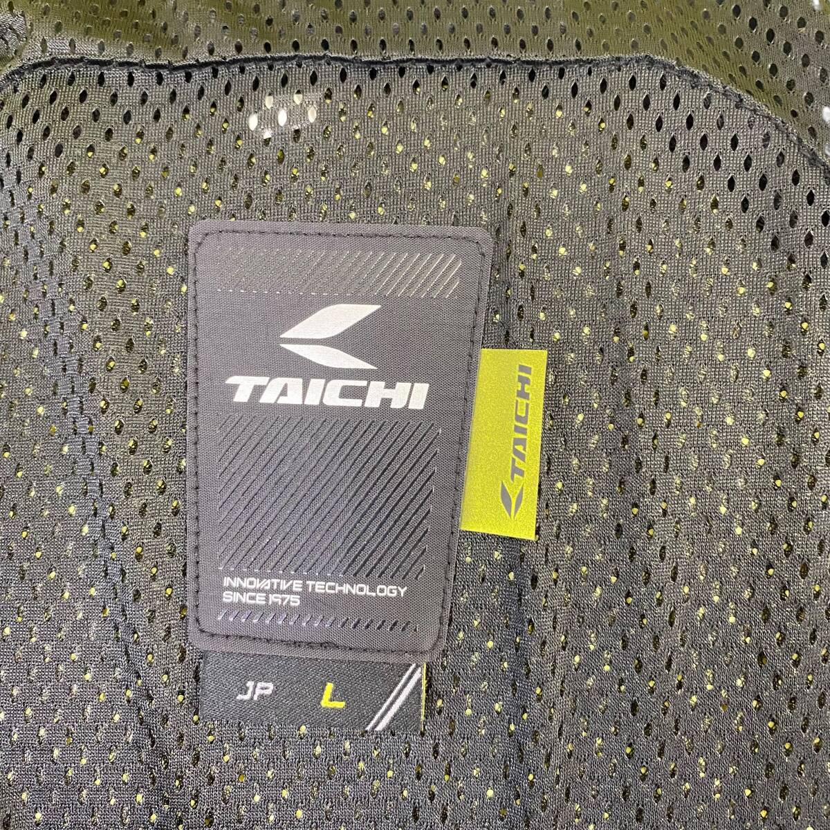 【美品】 RSTAICHI アールエスタイチ RSJ334 エアー フリップパーカ 黒・白系 ブラック・ホワイト系 Lサイズ 24070-100_画像4