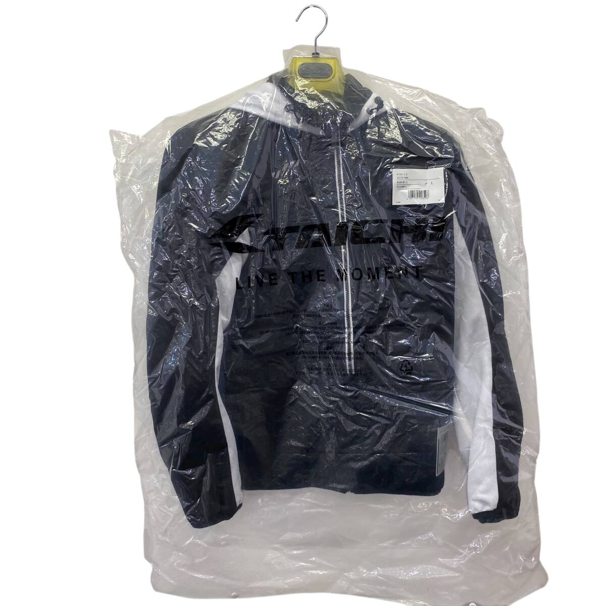 【美品】 RSTAICHI アールエスタイチ RSJ334 エアー フリップパーカ 黒・白系 ブラック・ホワイト系 Lサイズ 24070-100_画像8