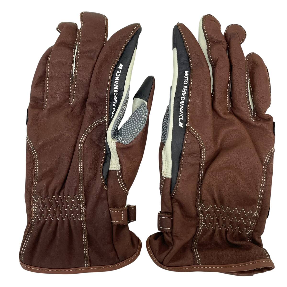 【美品】 KUSHITANI クシタニ K-5324 テンダーグローブ LLサイズ ブラウン系 茶系 24960-60_画像2