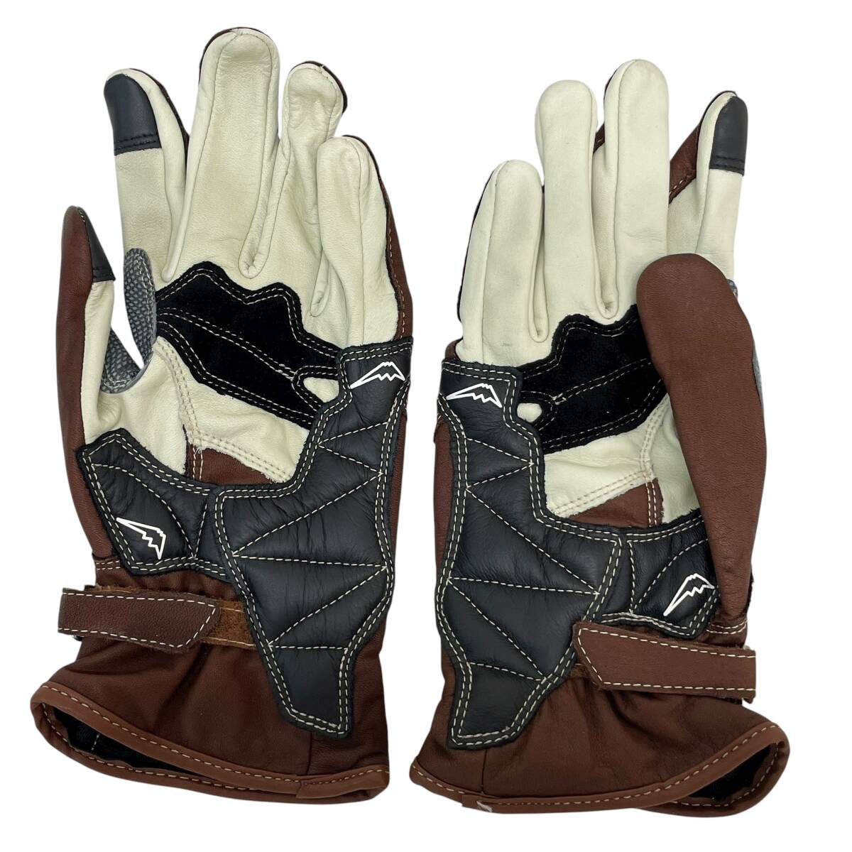 【美品】 KUSHITANI クシタニ K-5324 テンダーグローブ LLサイズ ブラウン系 茶系 24960-60_画像3