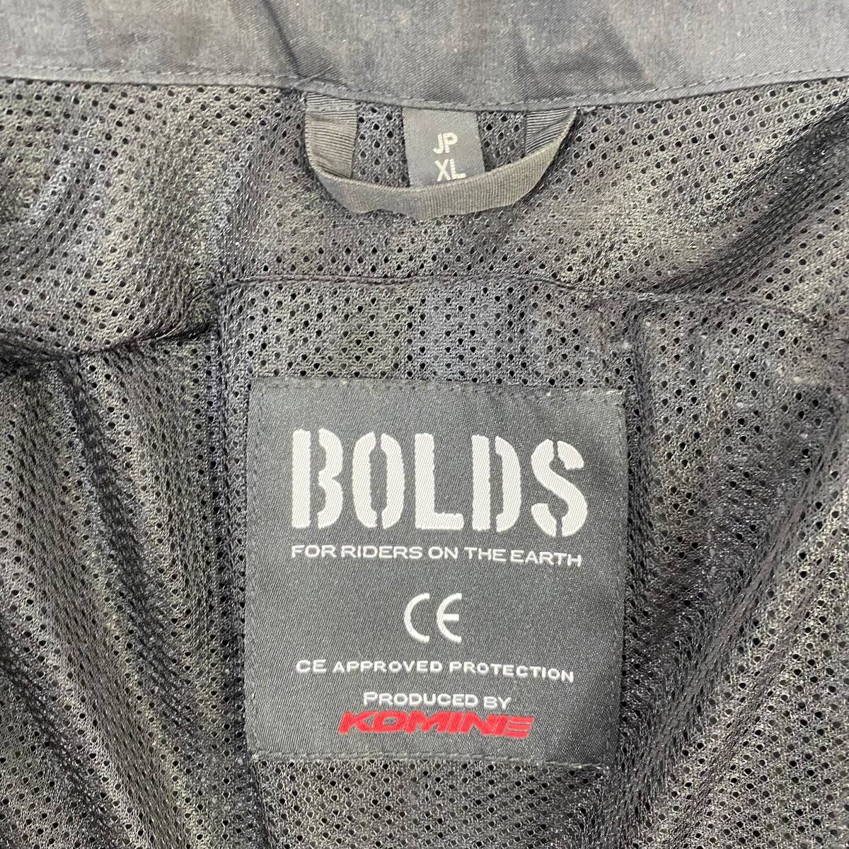 【即決】 KOMINE コミネ 37-004 フルメッシュジャケット BOLDS グレー系 XLサイズ 24301-100_画像4