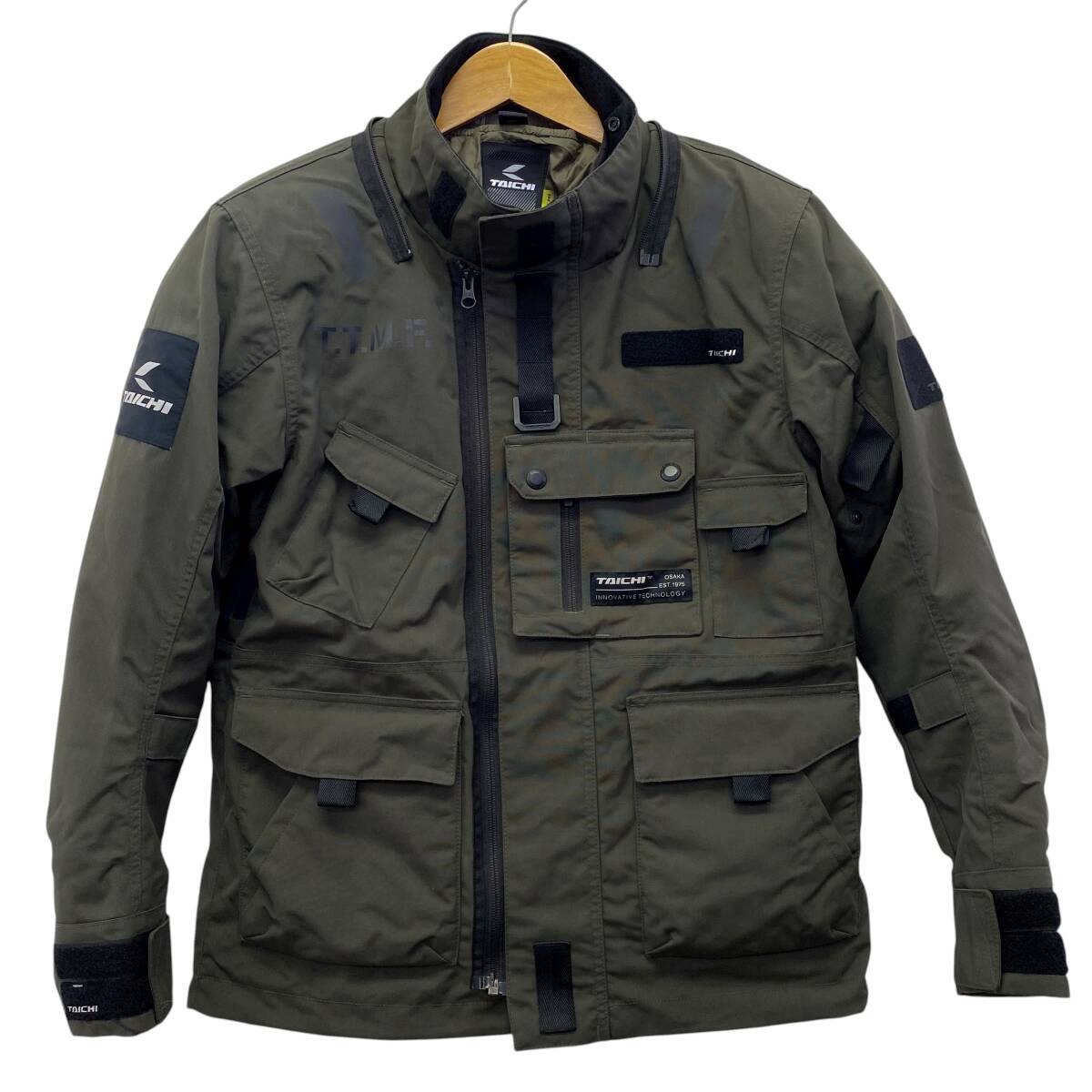 【美品】 RS TAICHI アールエスタイチ RSJ726 モンスターオールシーズンパーカ カーキ系 24299-100_画像1