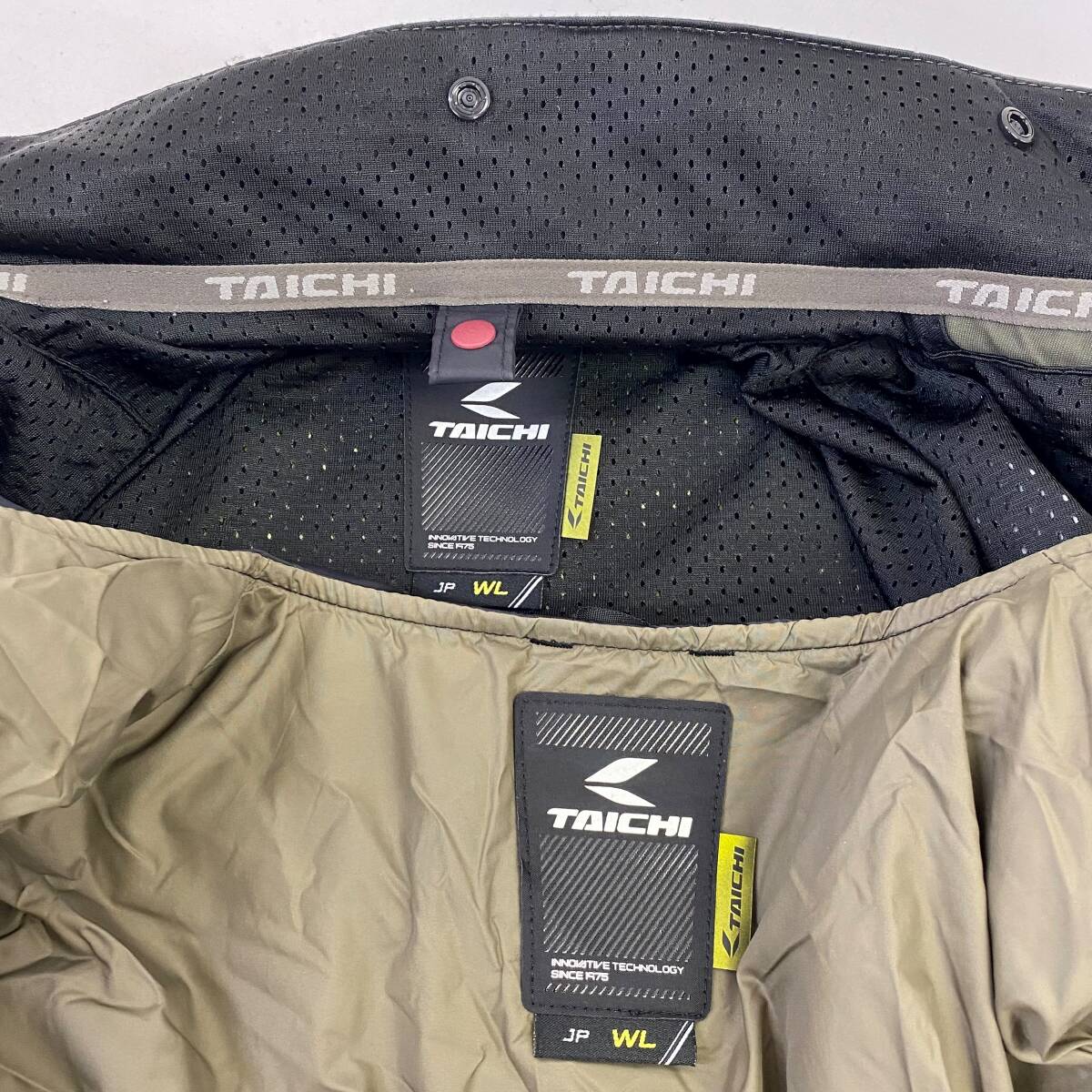 【美品】 RS TAICHI アールエスタイチ RSJ726 モンスターオールシーズンパーカ カーキ系 24299-100_画像4
