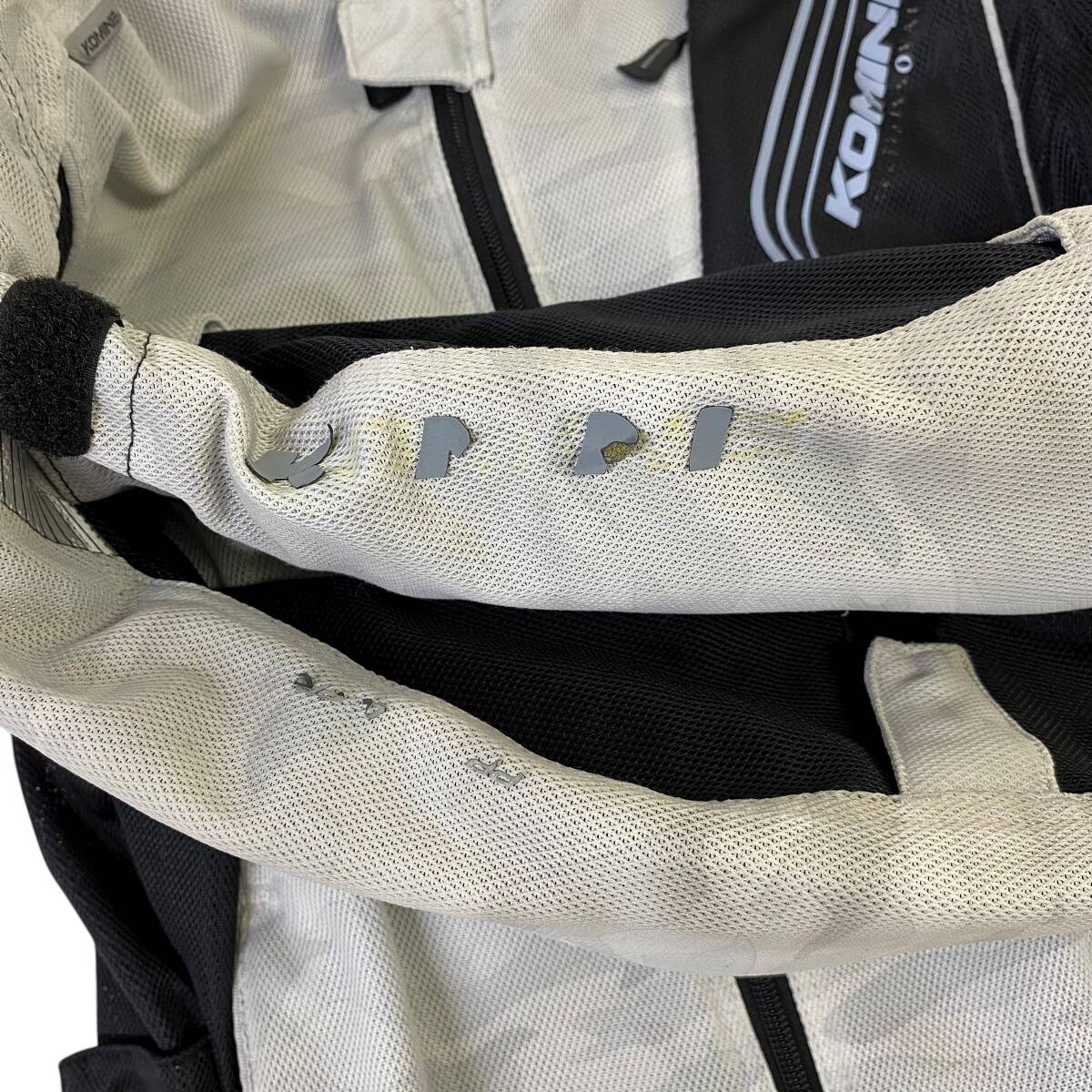 【即決】 KOMINE コミネ JK-128 メッシュジャケット Mサイズ 24893-100_画像8