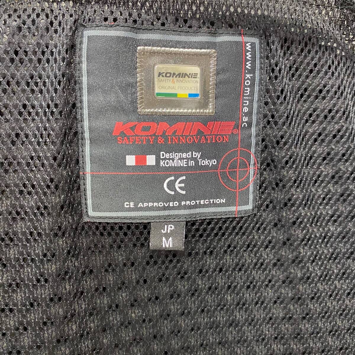 【即決】 KOMINE コミネ JK-128 メッシュジャケット Mサイズ 24893-100_画像4