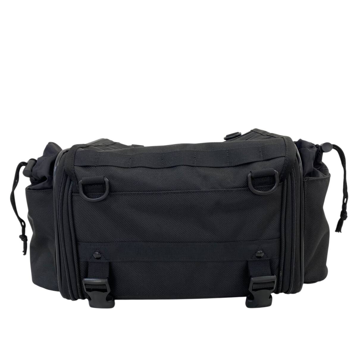 【美品】 DAYTONA デイトナ HenlyBegins ヘンリービギンズ DH-717 TOURING BASIC S シートバッグ ブラック系/黒系　24071-100_画像4