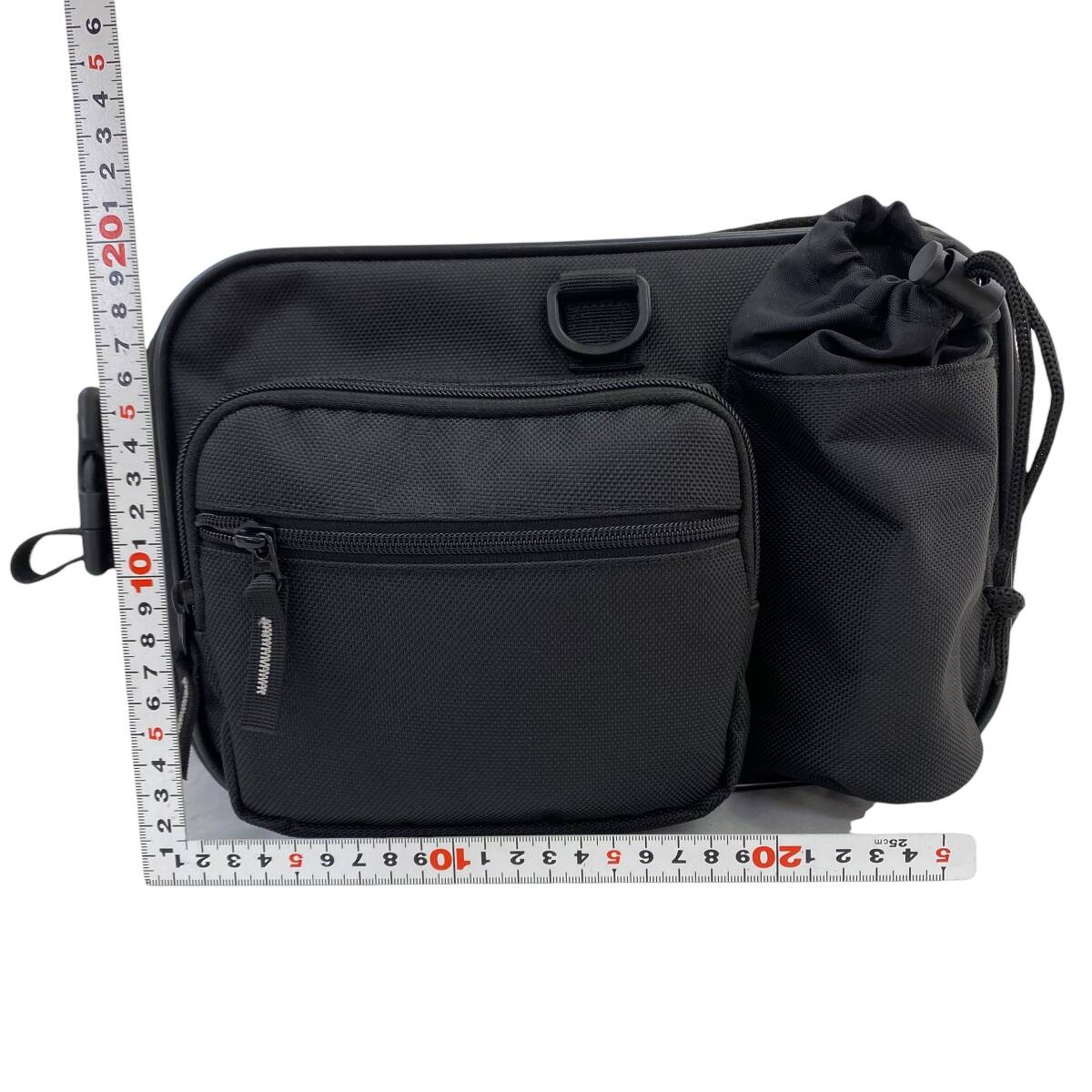 【美品】 DAYTONA デイトナ HenlyBegins ヘンリービギンズ DH-717 TOURING BASIC S シートバッグ ブラック系/黒系　24071-100_画像3