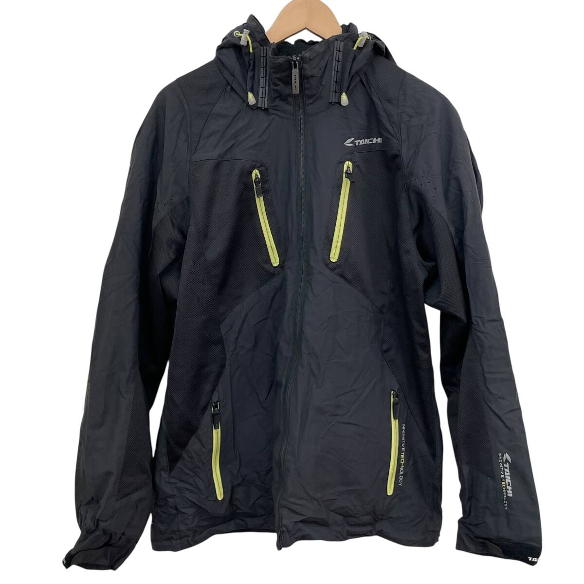 【即決】 RS TAICHI アールエスタイチ RSJ307 エアー パーカ XXLサイズ ブラック系 黒系 24549-80_画像1