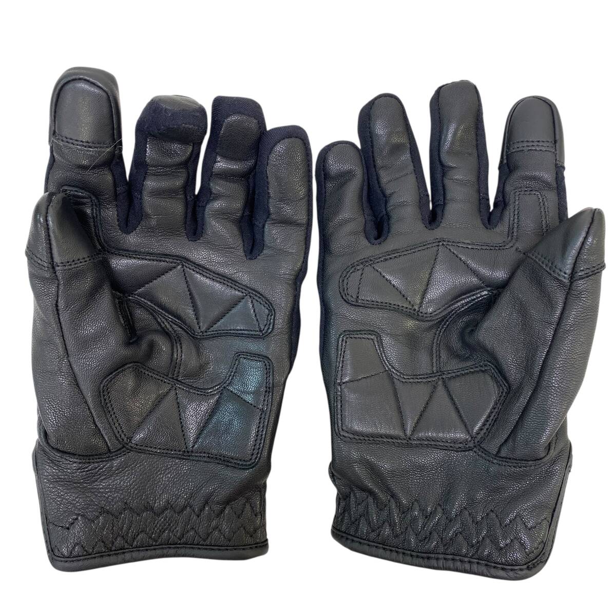 【即決】 DAYTONA デイトナ ゴートスキン ライディンググローブ 黒系 ブラック系 Lサイズ 24856-60_画像2