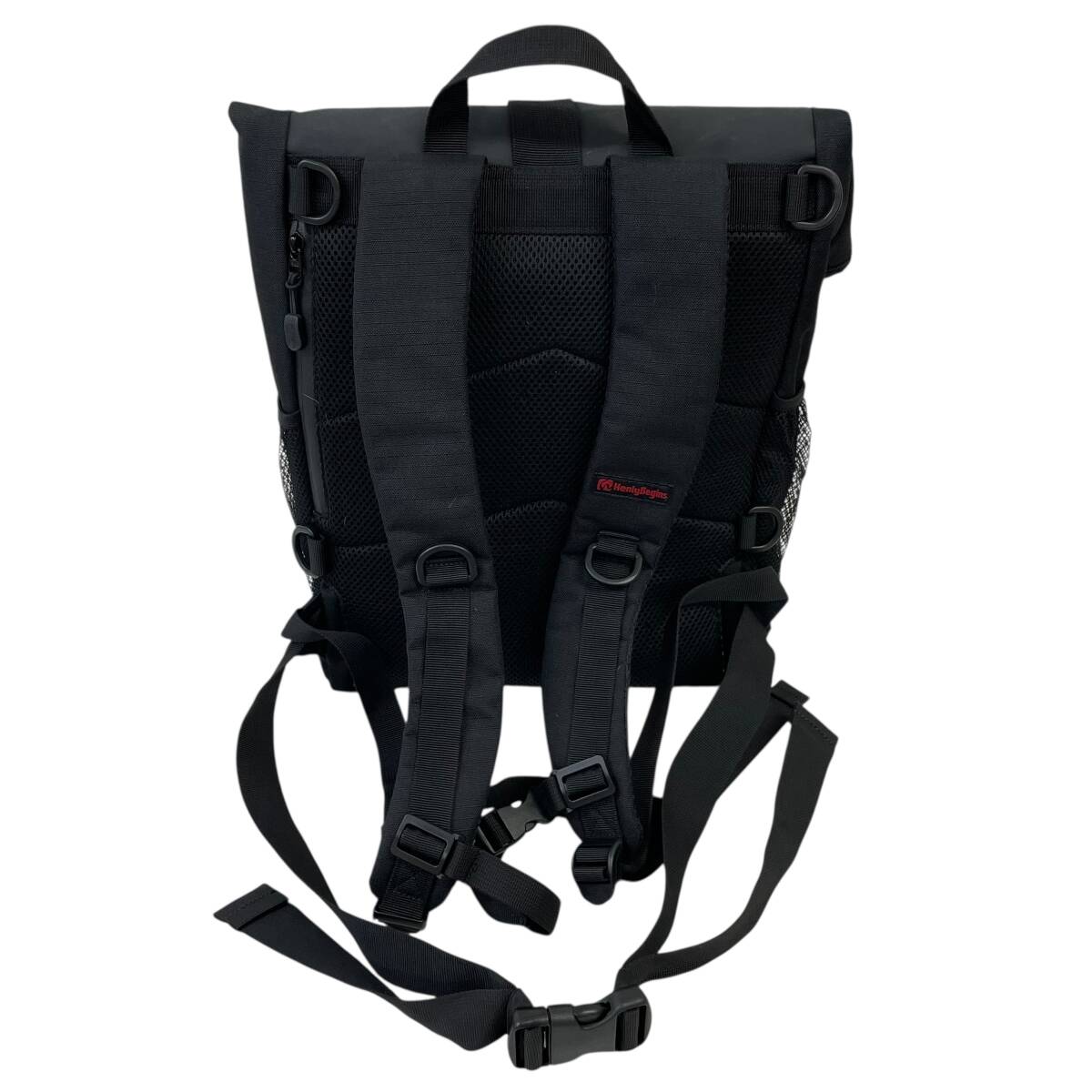 【即決】 DAYTONA デイトナ HenlyBegins ヘンリービギンズ 防水バックパック DH-739 ブラック系 黒系 24483-80_画像3