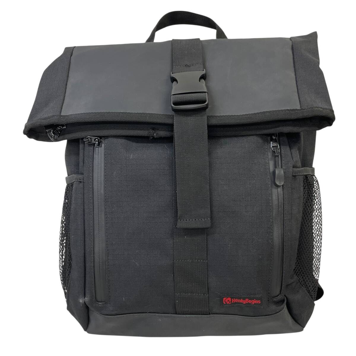 【即決】 DAYTONA デイトナ HenlyBegins ヘンリービギンズ 防水バックパック DH-739 ブラック系 黒系 24483-80_画像2