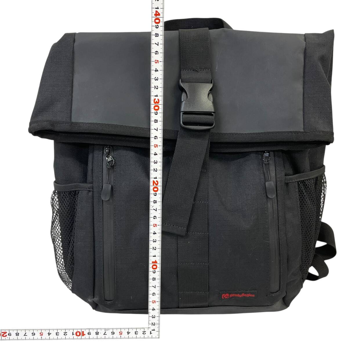 【即決】 DAYTONA デイトナ HenlyBegins ヘンリービギンズ 防水バックパック DH-739 ブラック系 黒系 24483-80_画像7