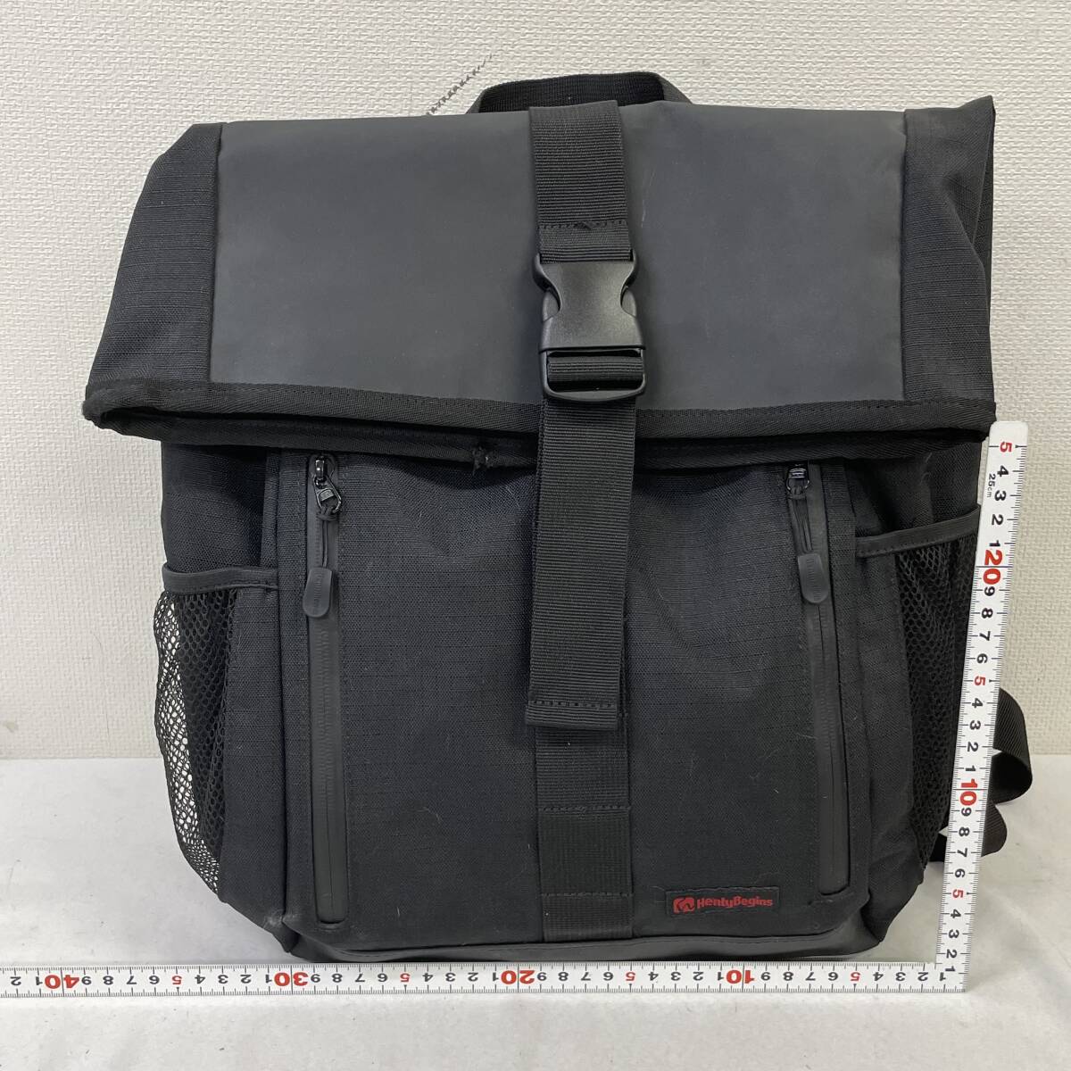 【即決】 DAYTONA デイトナ HenlyBegins ヘンリービギンズ 防水バックパック DH-739 ブラック系 黒系 24483-80_画像8