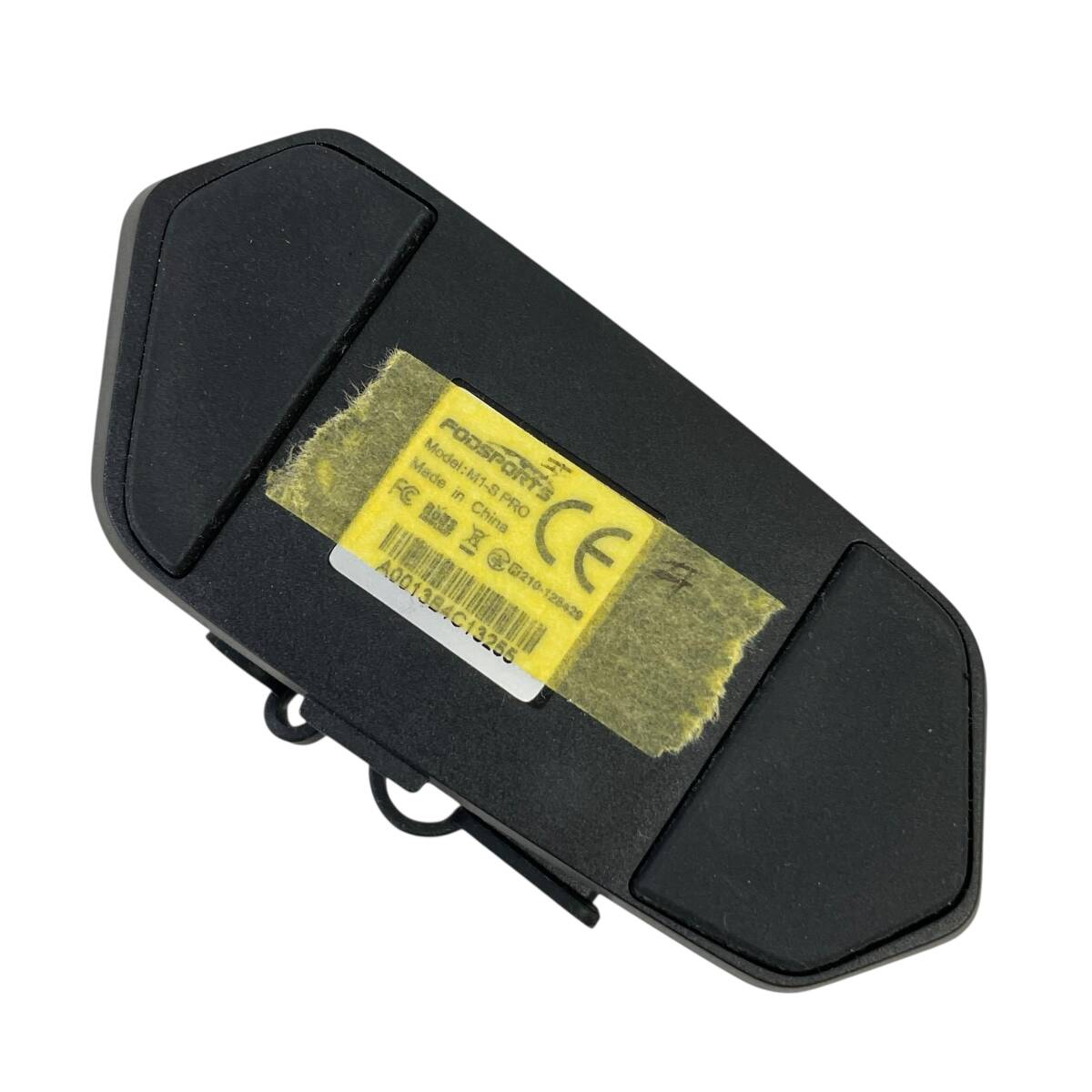 【美品】 FODSPORTS M1-S Pro Bluetooth バイクヘルメット用インカム　※ペアリングのみ動作確認済み ブラック系 黒系 24332-60_画像5