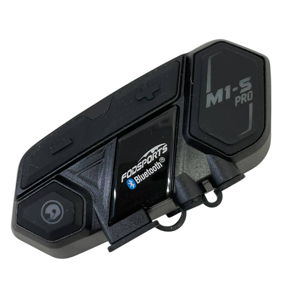 【美品】 FODSPORTS M1-S Pro Bluetooth バイクヘルメット用インカム　※ペアリングのみ動作確認済み ブラック系 黒系 24332-60_画像4