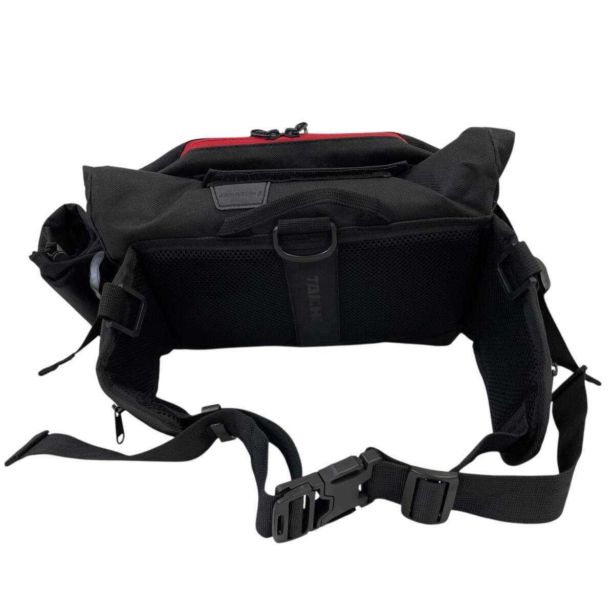 【美品】 RS TAICHI アールエスタイチ ヒップバッグ ウエストバッグ RSB287 ブラック系 黒系 24758-80_画像3