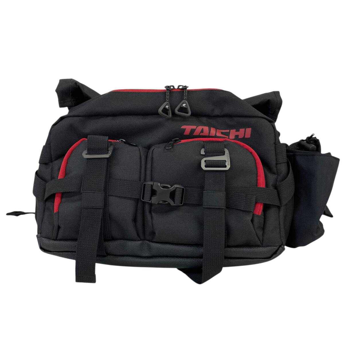 【美品】 RS TAICHI アールエスタイチ ヒップバッグ ウエストバッグ RSB287 ブラック系 黒系 24758-80_画像2