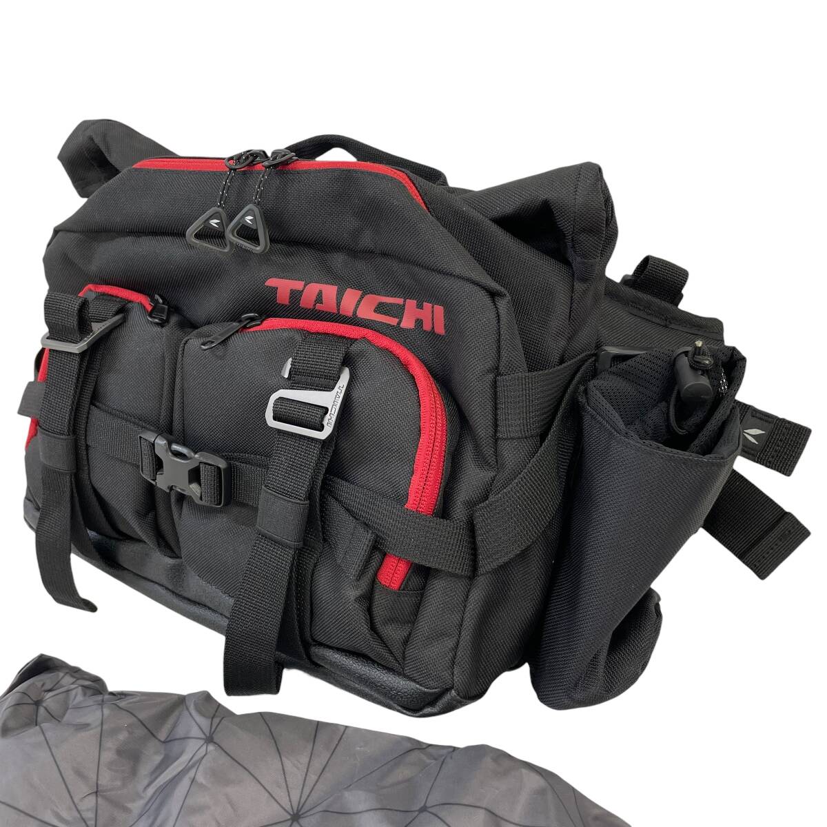 【美品】 RS TAICHI アールエスタイチ ヒップバッグ ウエストバッグ RSB287 ブラック系 黒系 24758-80_画像1