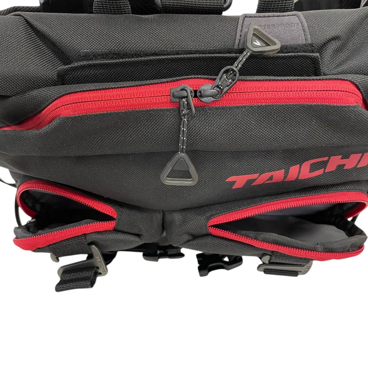 【美品】 RS TAICHI アールエスタイチ ヒップバッグ ウエストバッグ RSB287 ブラック系 黒系 24758-80_画像5