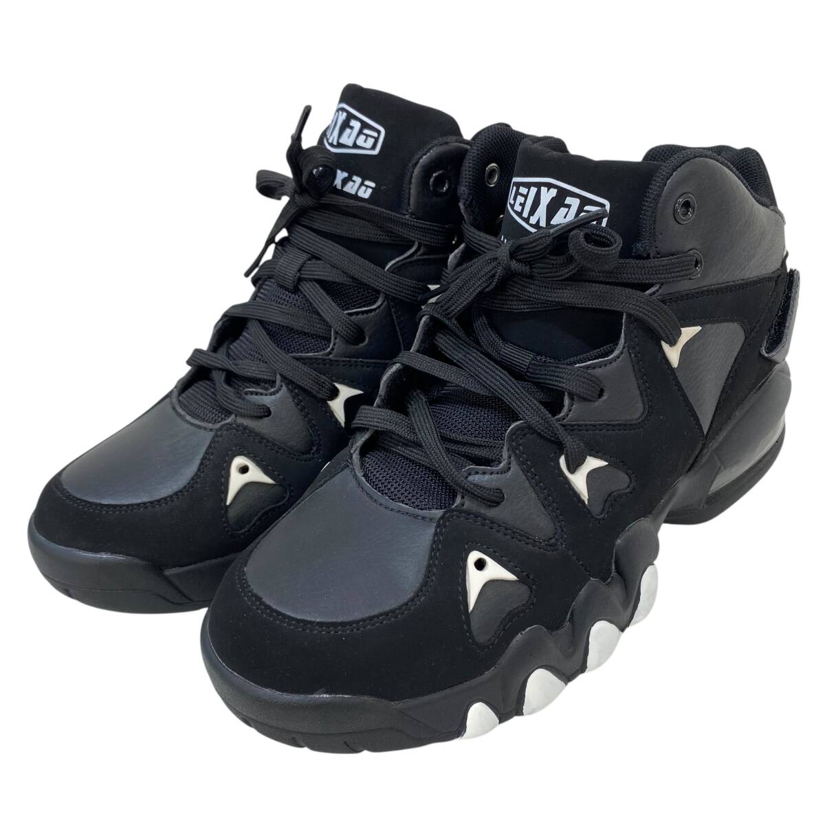 【美品】 TONDEMON トンデムン 男女兼用 シークレット シューズ 25.5cmサイズ ブラック系/黒系 24656-80_画像1