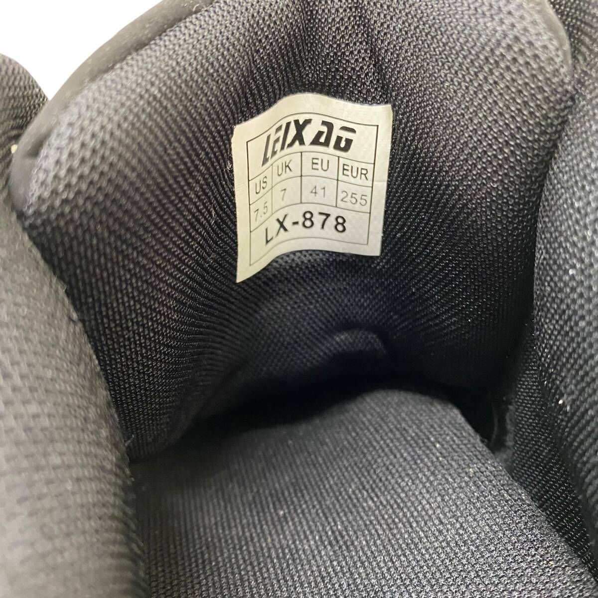 【美品】 TONDEMON トンデムン 男女兼用 シークレット シューズ 25.5cmサイズ ブラック系/黒系 24656-80_画像8