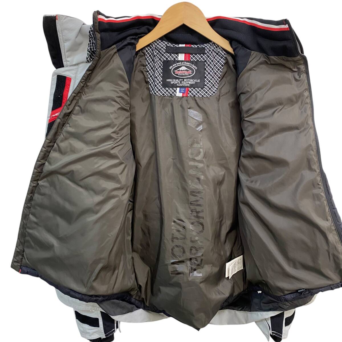 【即決】 KUSHITANI クシタニ K-2685 ウィンターウィル ジャケット LLサイズ　グレー系　25798-100_画像4