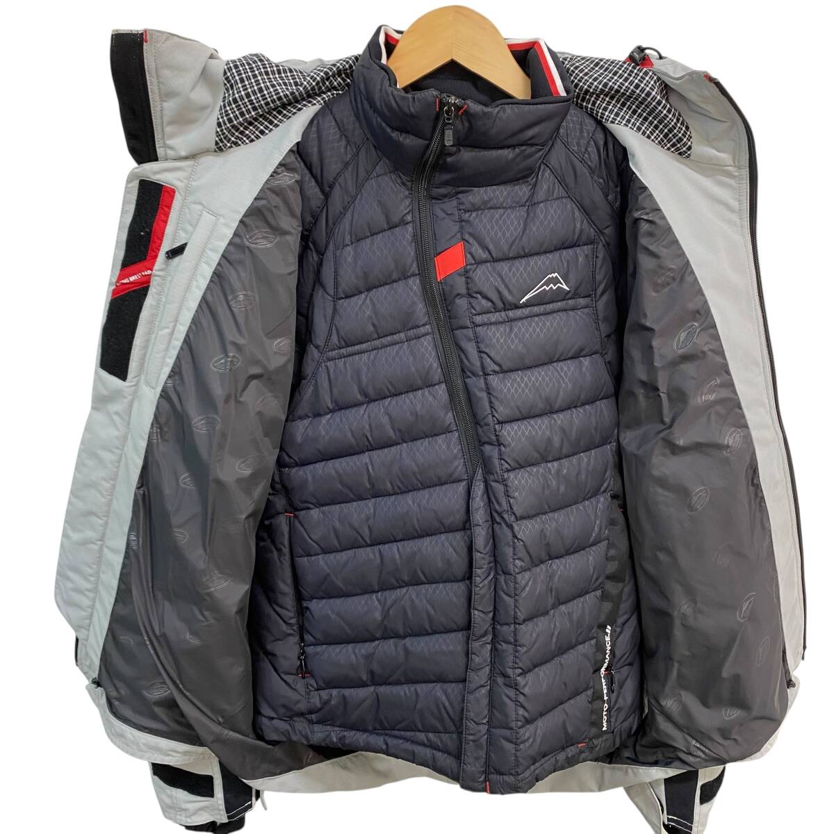 【即決】 KUSHITANI クシタニ K-2685 ウィンターウィル ジャケット LLサイズ　グレー系　25798-100_画像3