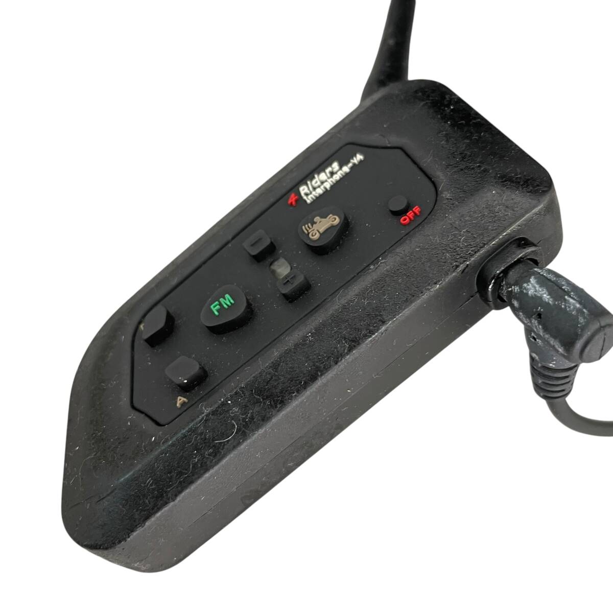 【即決】 OGK Kabutoエアロブレード5 スマートフルフェイスヘルメット※ミラーシールド付き/4Riders V4インカム付き(動作未確認) 17678-100_画像8