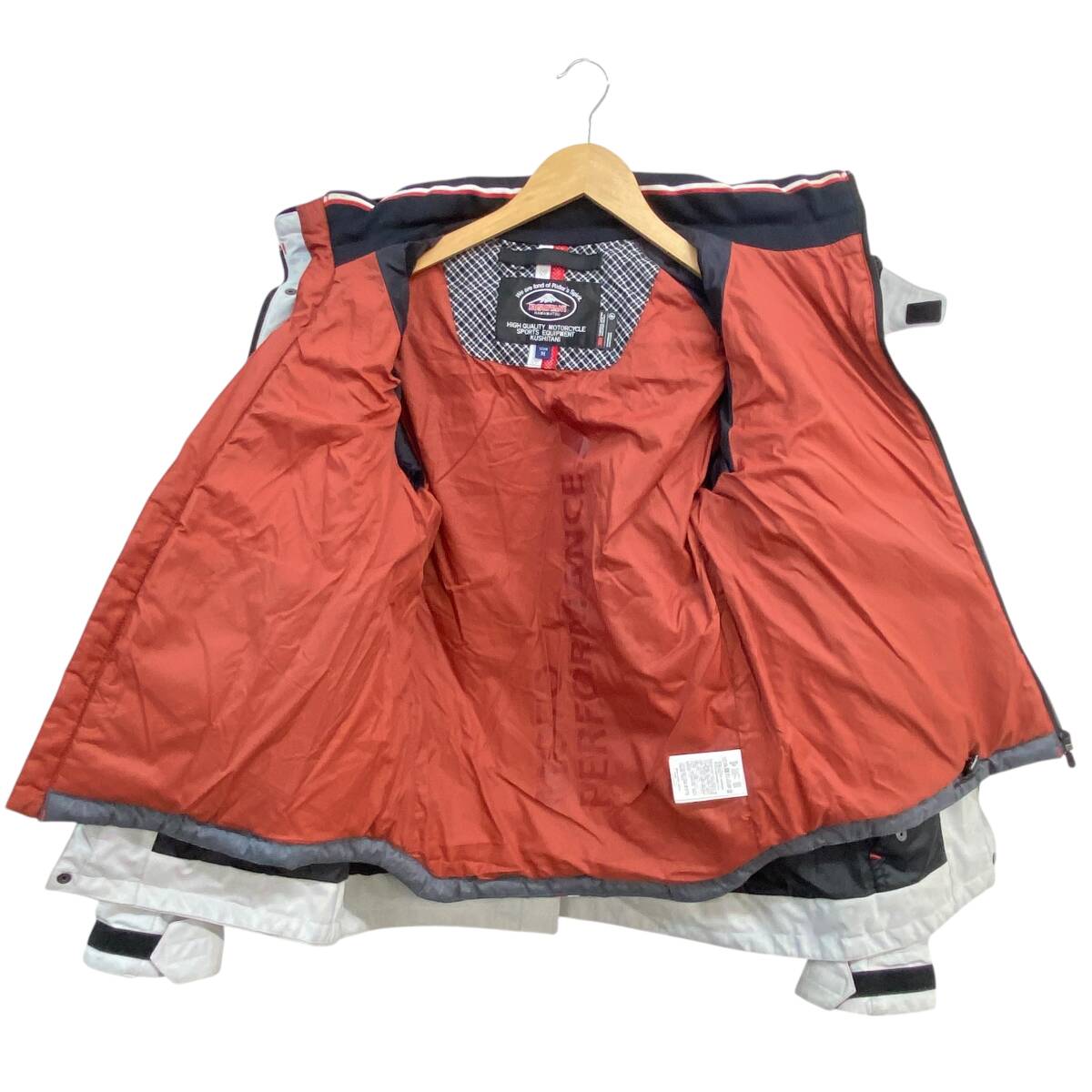 【即決】 KUSHITANI クシタニ K-2836 ウインターフィンジャケット グレー系 Ｍサイズ 25650-100_画像3