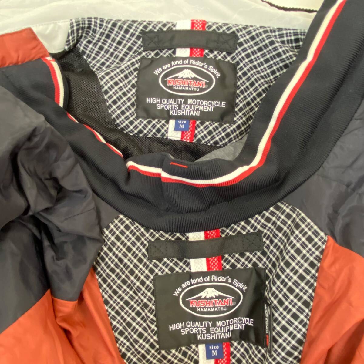 【即決】 KUSHITANI クシタニ K-2836 ウインターフィンジャケット グレー系 Ｍサイズ 25650-100_画像4
