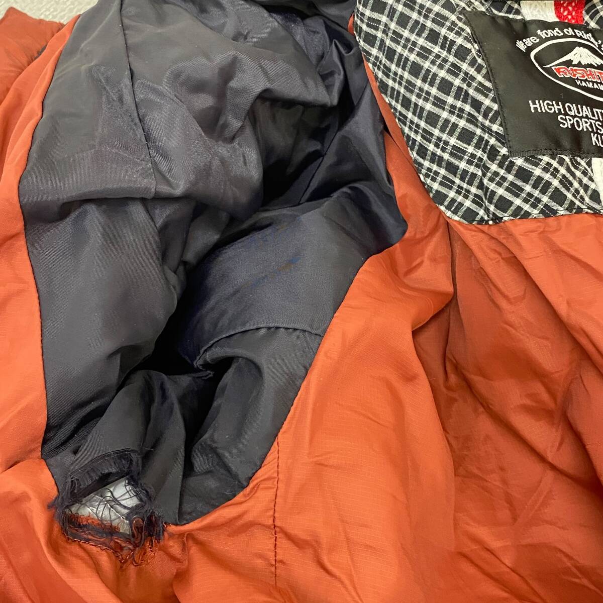【即決】 KUSHITANI クシタニ K-2836 ウインターフィンジャケット グレー系 Ｍサイズ 25650-100_画像8